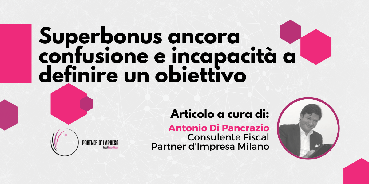 Superbonus: ancora confusione e incapacità a definire un obiettivo 1 Copia di criptovalute e tasse 1 1