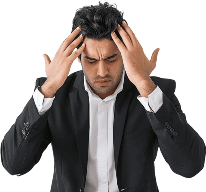 Affiliazione a partner d'impresa 1 stress business man risultati